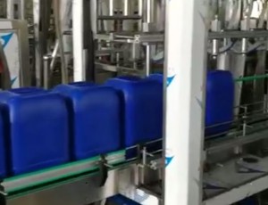 25公斤全自動(dòng)直線式灌裝機(jī)